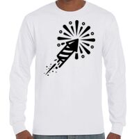 T-Shirt Hammer Manches Longues de Marque Gildan Vignette