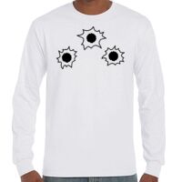 T-Shirt Hammer Manches Longues de Marque Gildan Vignette